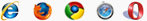 e-Boekhouden.nl werkt met alle bekende internetbrowsers